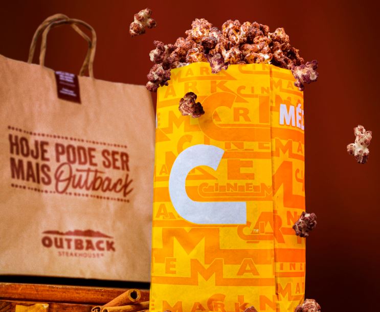 Outback e Cinemark lançam pipoca com sabor inspirado nas sobremesas do  restaurante | Mercado&Consumo